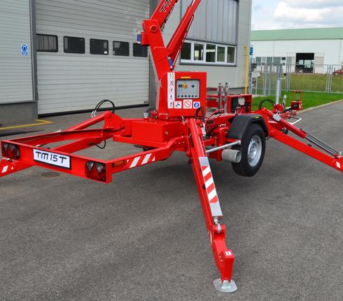 Trailer mounted lift Europelift TM15 - (5)