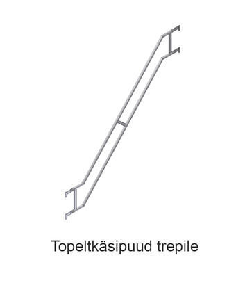 Topeltkäsipuud trepile